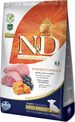 Корм для собак Farmina Grain Free Pumpkin Lamb & Blueberry Puppy Mini 0.8 кг