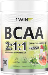 BCAA 1WIN BCAA 2:1:1 (180г, мохито-малина)
