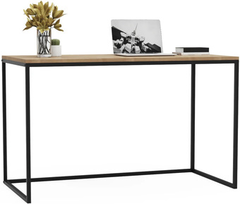 Стол Crafto Вествуд Лофт 03 120x60x75 (черный/золотистый дуб)