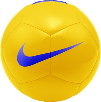 Мяч Nike Pitch Team SC3992-710 (5 размер, желтый/синий)