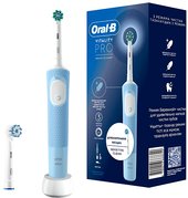Электрическая зубная щетка Oral-B Vitality Pro X Clean D103.413.3 (голубой)
