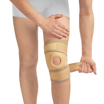 Ортез коленный Польза Разомкнутый 0805 (р.2, бежевый)