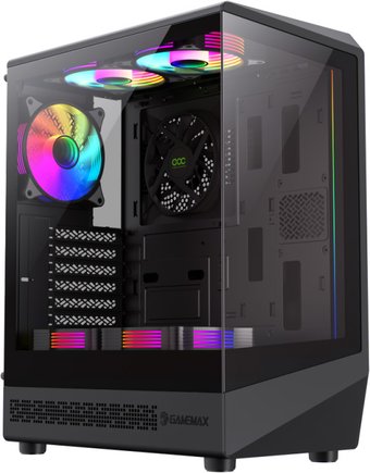 Корпус GameMax Vista COC BK (черный)