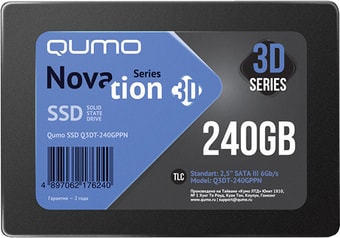 SSD QUMO Novation 3D TLC 240GB Q3DT-240GPPN