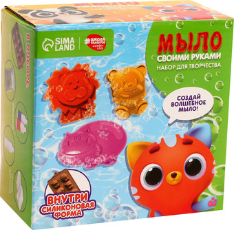 Набор для изготовления мыла Школа талантов SPA салон. Веселый зоопарк 9150396