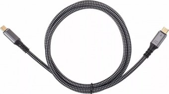 Кабель VCOM CU541M-1.2M USB4 - USB4 (1.2 м, черный)