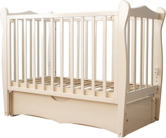 Классическая детская кроватка Красная звезда Сибирочка С778 (слоновая кость)