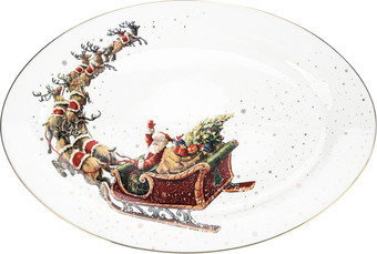 Блюдо Fissman Christmas 14014
