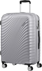 Чемодан-спиннер American Tourister Jetglam Metallic Silver 67 см