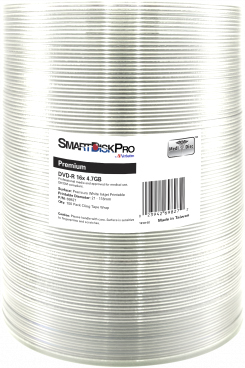 DVD-R диск SmartDisk 4.7GB 16x 69827 (100 шт.)