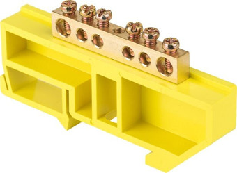 Нулевая шина EKF PROxima sn0-63-06-dz