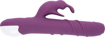 Вибратор Calviano Rabbit (фиолетовый)