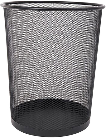 Корзина для бумаг BRAUBERG Germanium 231956 (черный)