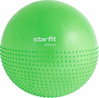 Гимнастический мяч Starfit GB-201 65 см (зеленый)