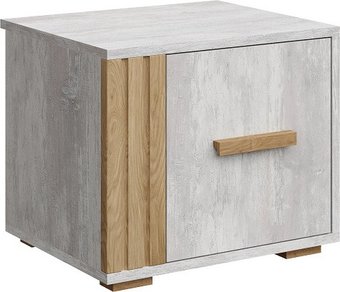 Тумба КМК Мебель П Каен КМК 0991.31 (ледяное дерево/дуб артизан MDP 58-1)