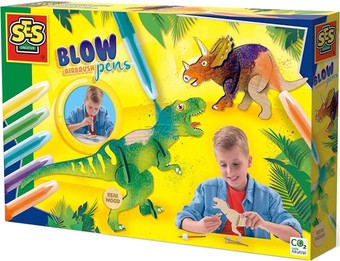 Набор для рукоделия SES Creative Создай своего динозавра при помощи аэрографических ручек 14284