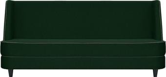 Диван Brioli Рико трехместный (рогожка, J8 темно-зеленый)