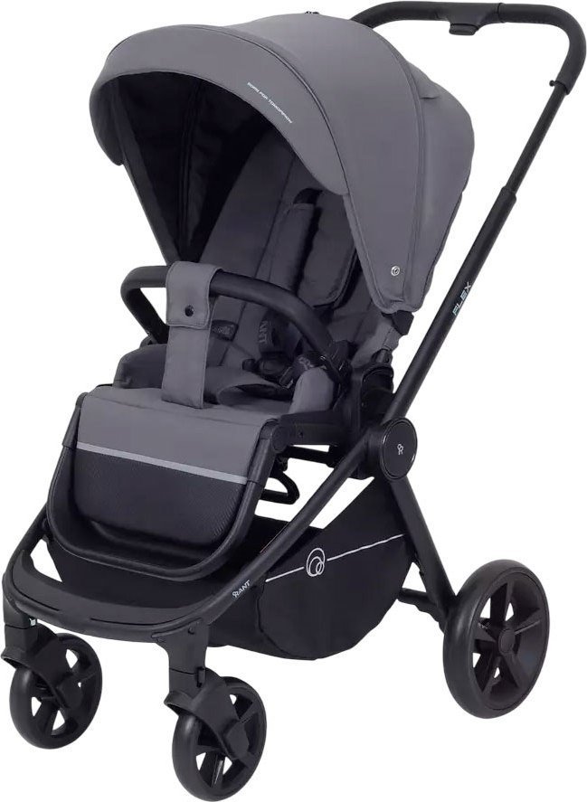 Коляска прогулочная «книга» Rant Flex RA078 (графит)