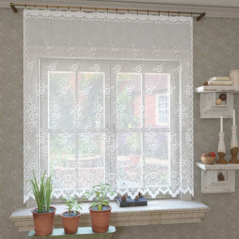 Тюль Лента м493 1.7x1.65 м (белый)