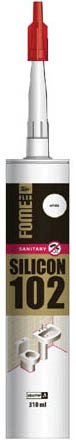 Герметик Fome Flex Sanitary Silicon 102 01-4-1-103 310 мл (черный)