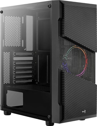 Корпус AeroCool Menace Saturn FRGB-G-BK-V1