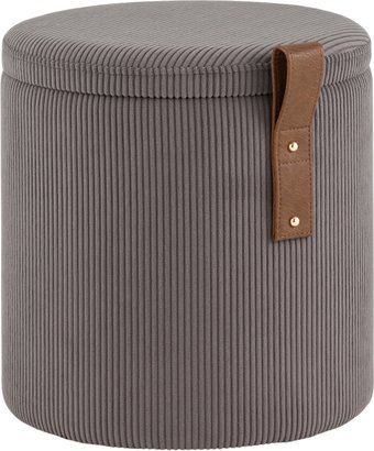 Stool Group Руни S с ящиком 24A2064CG-L-18 (вельвет темно-серый)