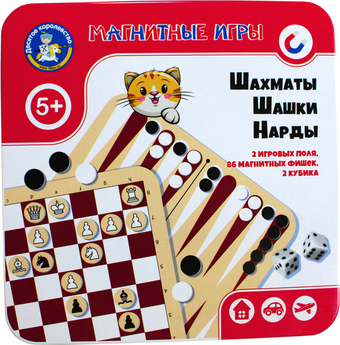 Шахматы/шашки/нарды Десятое королевство 04302