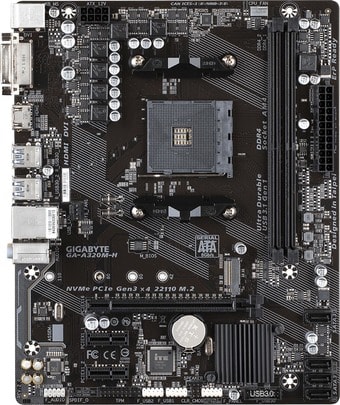 Материнская плата Gigabyte GA-A320M-H (rev. 2.0)