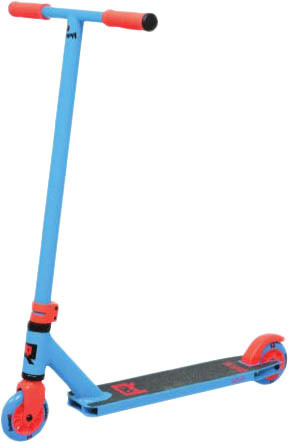 Трюковый самокат Rrampa 180 2021 (синий/оранжевый)