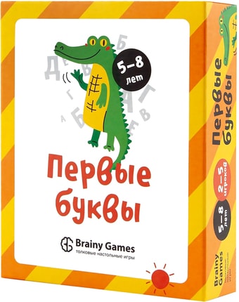 Развивающая игра Brainy Games Первые буквы УМ521