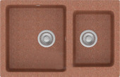 Кухонная мойка Polygran F-15 (терракот)