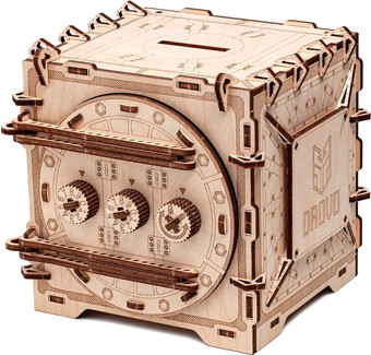 Конструктор Drovo Сейф с кодовым замком DR009