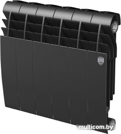 Биметаллический радиатор Royal Thermo BiLiner 350 Noir Sable (6 секций)
