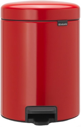 Brabantia Pedal Bin NewIcon 5 л (пламенно-красный)