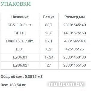 Шкаф распашной Уют Сервис Гарун-К 513.12 (дуб сонома)