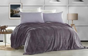 Плед Karven Super Soft Vigan 1.5 160x220 Р 941 (лиловый)