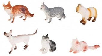 Набор фигурок Играем вместе Котики HB305-6