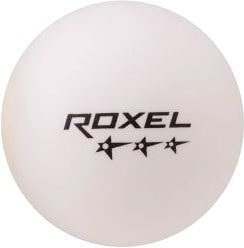 Мяч для настольного тенниса Roxel Prime (белый, 3 звезды, 6 шт.)