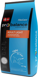 Корм для собак Probalance Adult Light 15 кг