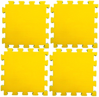Cпортивный мат Kampfer Будомат №4 100x100x2 (желтый)