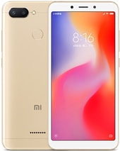 Смартфон Xiaomi Redmi 6 4GB/64GB международная версия (золотистый)