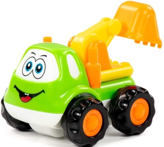 Игрушечный транспорт Полесье Автомобиль-погрузчик инерционный Патрик 88741