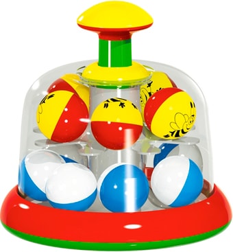 Развивающая игрушка Stellar Юла-карусель c шариками 01323