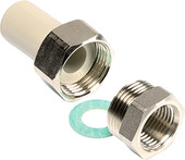 Wavin Ekoplastik Штуцер ПП с внутр. резьб. 25х3/4" [SSI02525XX]
