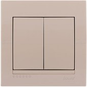 Выключатель Lezard Deriy 702-0303-101 (кремовый)