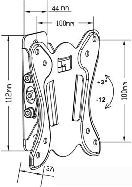 Кронштейн MasterKron UM20-11T