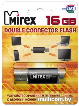 USB Flash Mirex DCF Smart 16GB (черный) [13600-DСFBLS16]