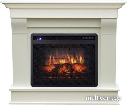 Каминокомплект Smolcom Albion V23 с Vision 23 EF LED 3D FX (белый ваниль)