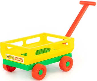 Тачка игрушечная Полесье №2 с ручкой 44396