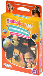 Детская настольная игра Мир Хобби Маша и Медведь. Перепрятаница